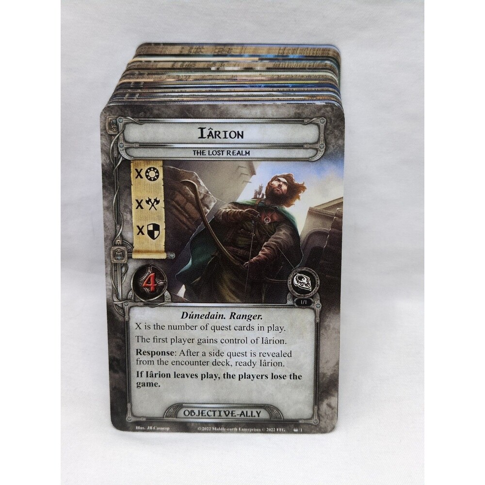 *Incomplete* Lord Of The Rings Lost Realm Expansion Cards